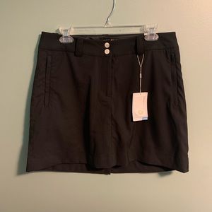 Nike Golf Skort, Black, Sz 8, NWT